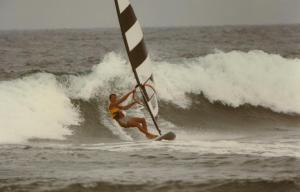 Geoff Windsurfing 1986