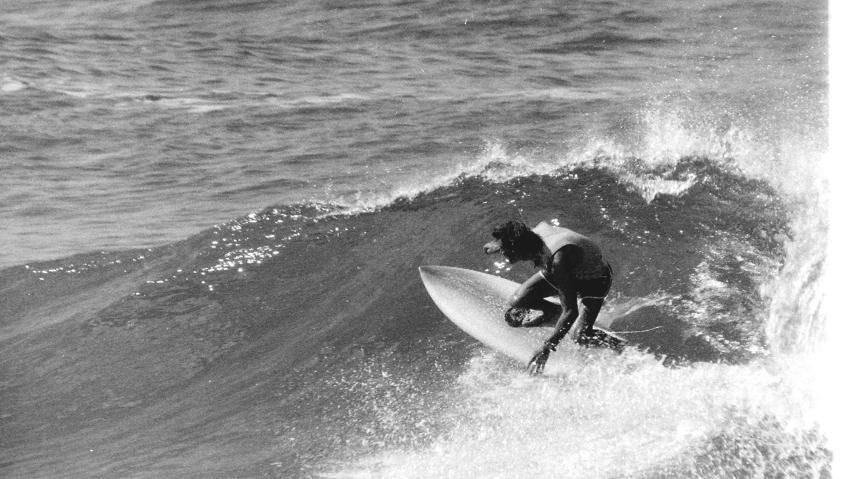 Redhead's Col Smith at the Shark Tower 1976