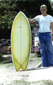 Bob Scarr with Delta Knee Board