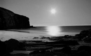 Redhead Beach by moonlight 1977