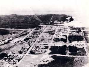 Redhead arial photo 1940s