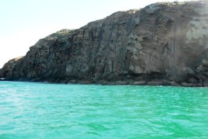 Redhead Bluff from the water 05-0811