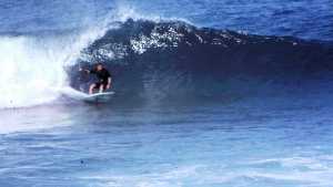 Redhead surfer Don Ashton
