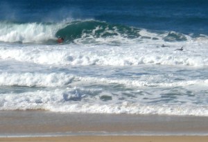 Bodyboarder Redhead August 2010
