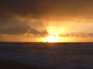 Redhead Beach shipn sunrise 03-02-15