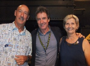 Sandy and Geoff with Rob Hirst