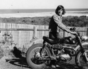 Geoff old Bultaco Matador 1971