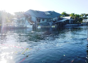 Marks Point Marina collapse 11-02-16